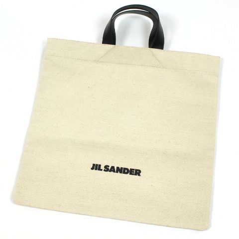 新品】 ジルサンダー JIL SANDER BOOK TOTE SQUARE キャンバス