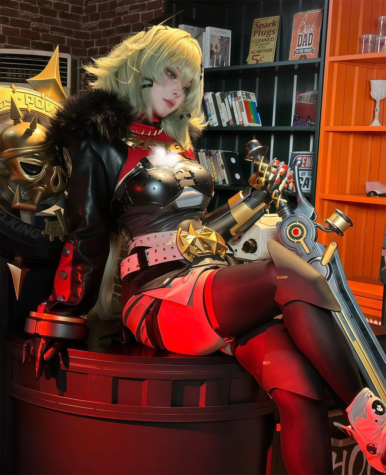 新品、未使用 キング・シーザー 衣装 ウィッグ付き [NOKIJP] ゼンゼロ