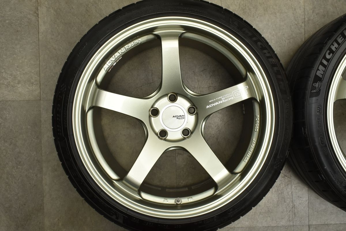 人気満点の激安通販。 アドバンレーシングGT ビヨンド 19in 9.5J 25 10.5J 32 PCD112 ミシュランPS4S 255 35 275 35 BMW G20 3シリーズ G22 4シリーズ 引き立つ