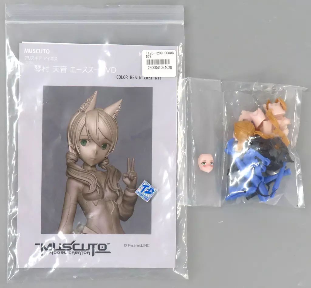 Muscuto 琴村朱音 エーススーツVD 中古】フィギュア 琴村朱音(エース