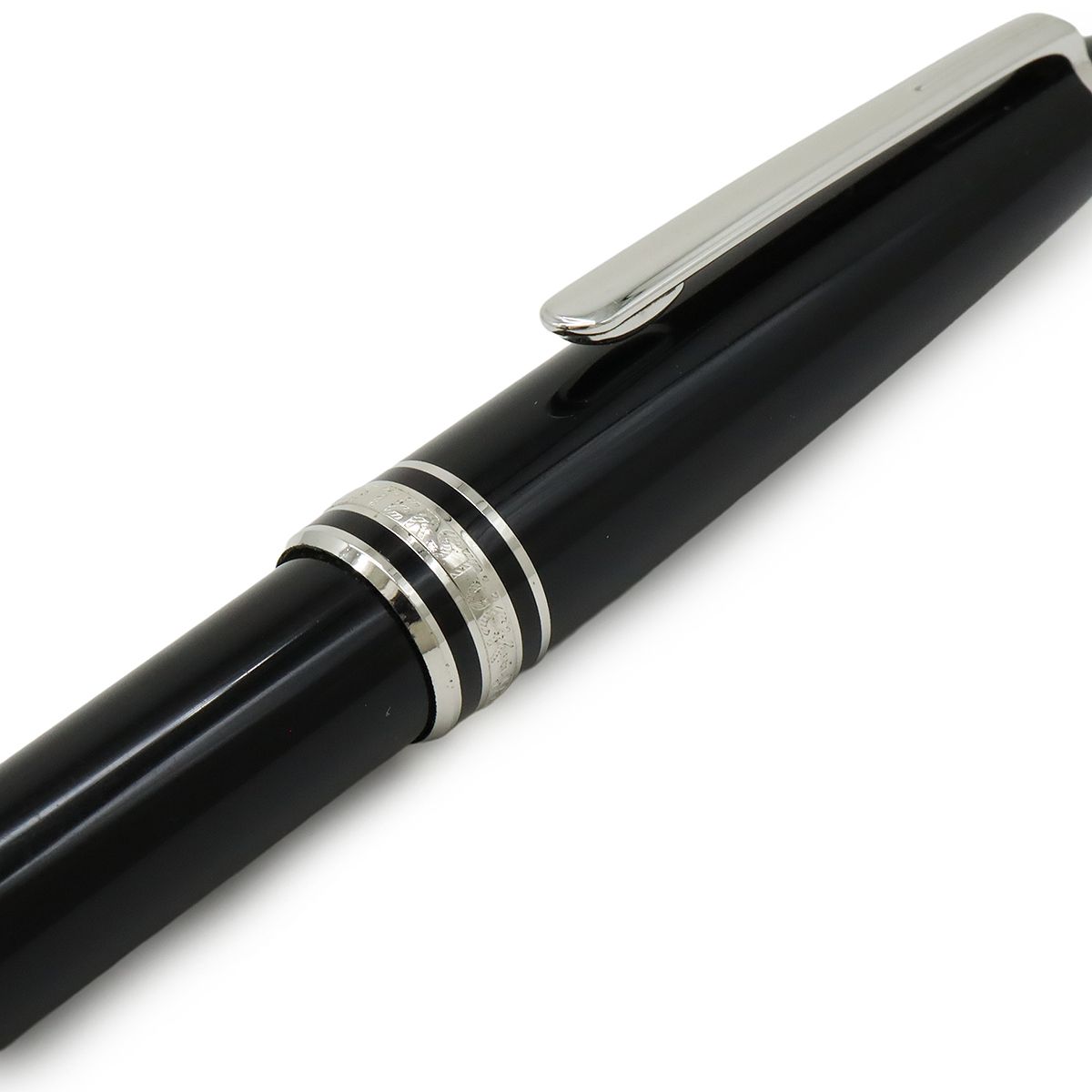 モンブラン マイスターシュテュック プラチナ ボールペン ツイスト式 黒 MONTBLANC モンブラン ボールペン マイスターシュテュック プラチナ