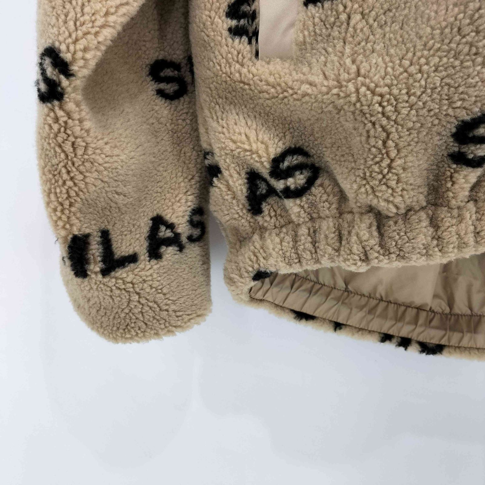 サイラス SILAS All Over Logo Boa Zip Up Hoodie メンズ import：M 