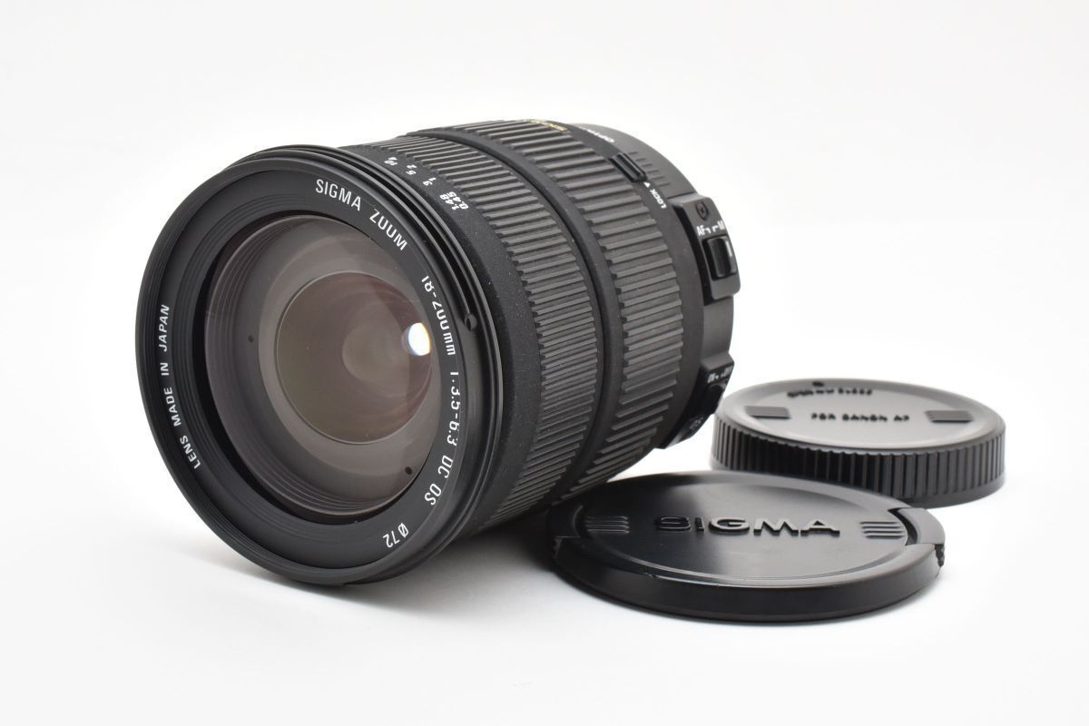 SIGMA 18-200mm F3.5-6.3 DC OS キヤノン Canon YM4616 55