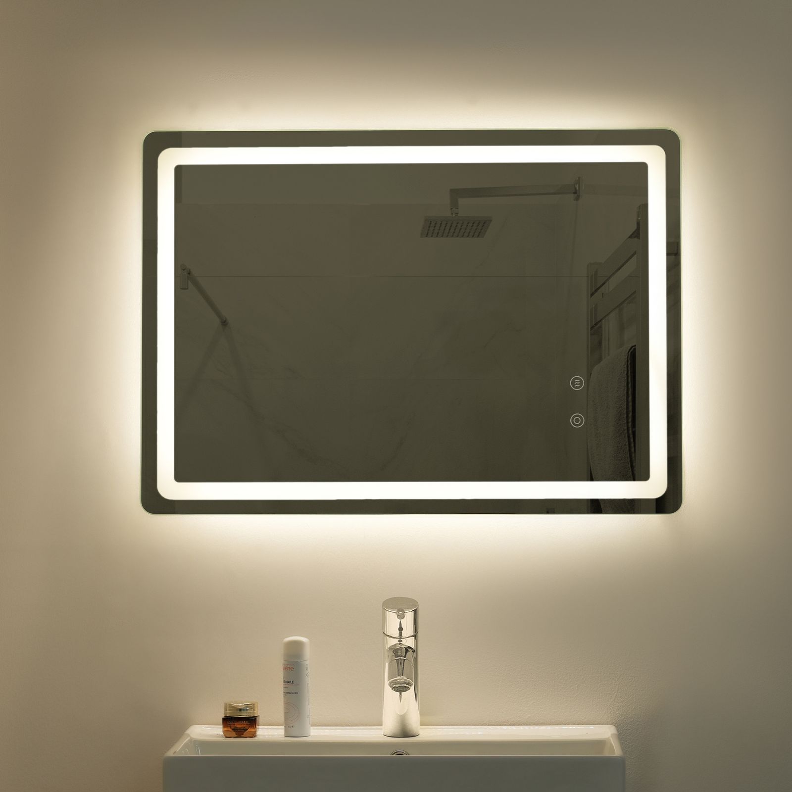 調光機能付き縦型LEDミラー タイプ2 50cm x 70cm 楽天市場】【感謝デー