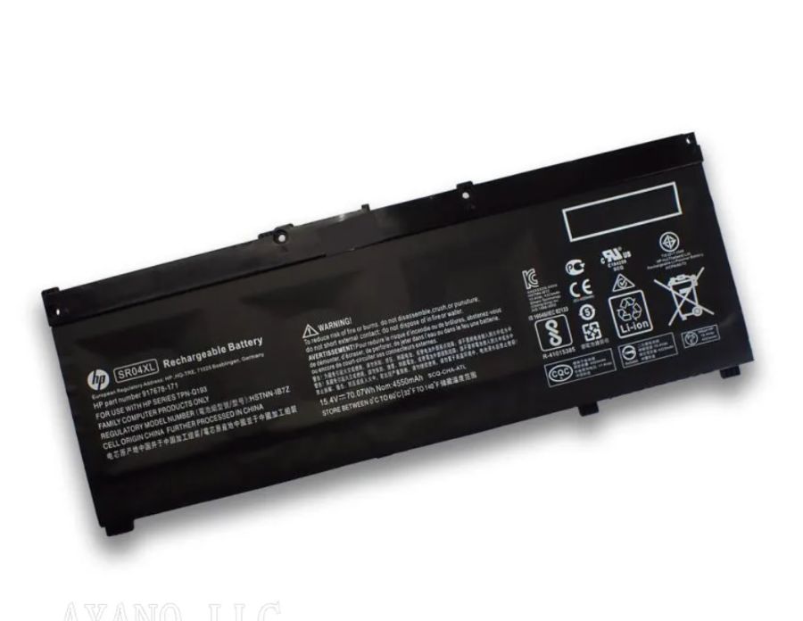 HP Pavilion Power 15-cb000 OMEN 15-ce000 15-dc0000 15-dc1000 メーカー純正オプション 交換用内蔵バッテリー 917724-855 SR04X