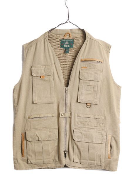 お得なクーポン配布中!】 90s オービス フィッシング ベスト メンズ XL