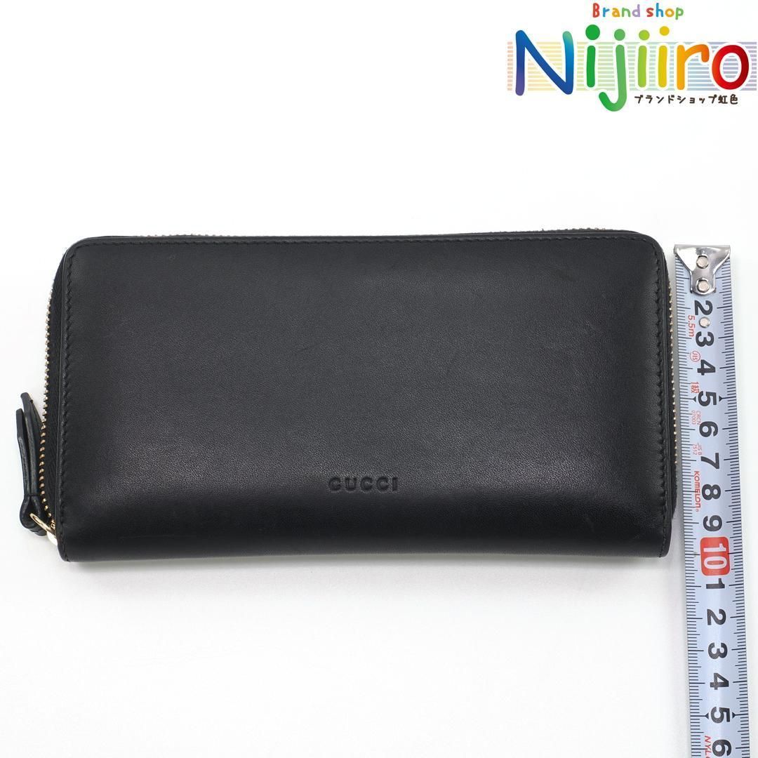 極美品】グッチ ラウンドファスナー ジッピーウォレット 長財布