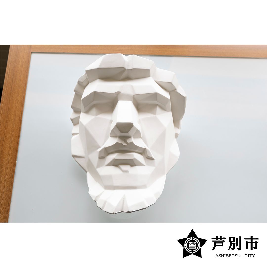 石膏像（ルキウス・ウェルス帝）① 半面 面取り