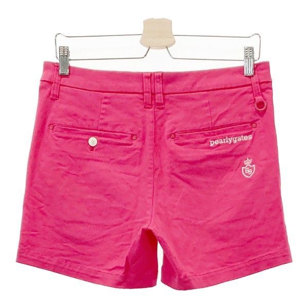 PEARLY GATES パーリーゲイツ ショートパンツ 花柄 イエロー系 0