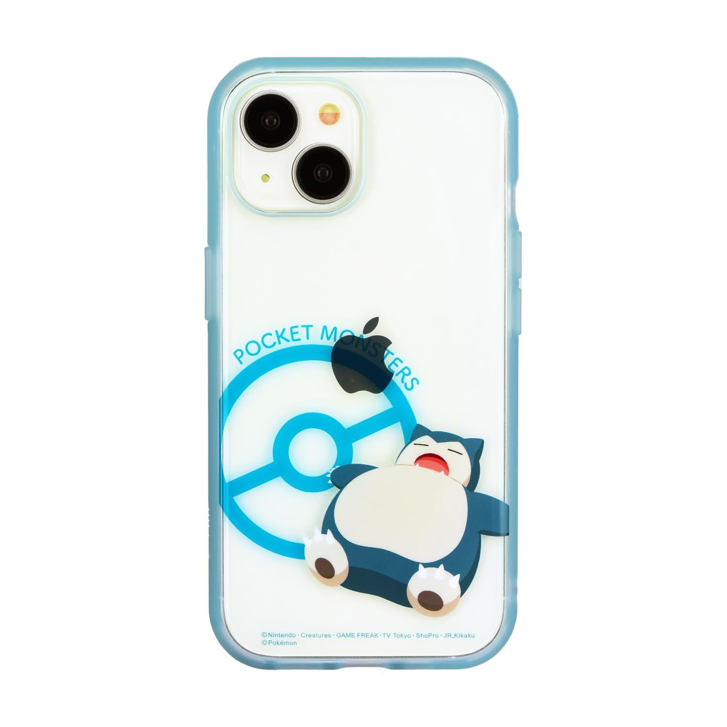 グルマンディーズ ポケットモンスター IIIIfit(イーフィット) iPhone15 / 14 / 13 対応 ケース カビゴン POKE-870D