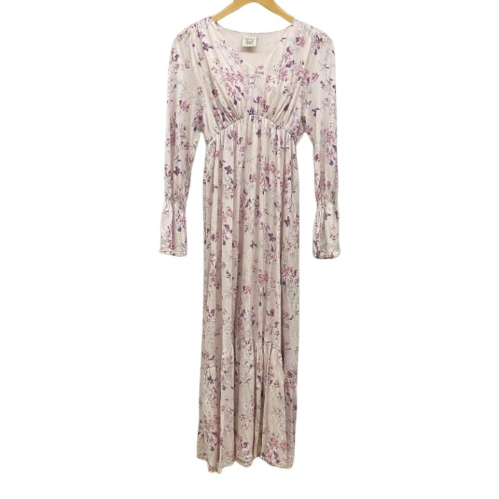 りしゅ★ジェラートピケ プリーツチュールロングドレス gelato pique ロングドレス りしゅ☆ジェラートピケ プリーツ