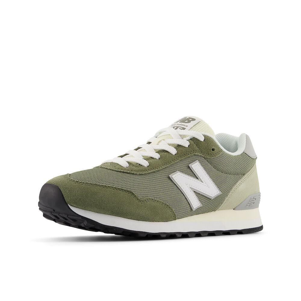New Balance メンズ 515 V3 スニーカー， ダークオリーブ/オリーブ/レインクラウド。， 10.5 [ダークオリーブ/オリーブ/レインクラウド。] [24.5 cm]