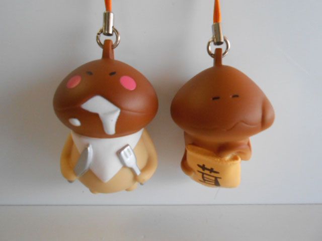 ♯Jhg07RZなめこんふんふソフビストラップ2全5種