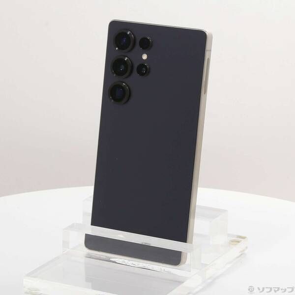 中古品〕 Galaxy S25 Ultra 512GB チタニウムブラック SM