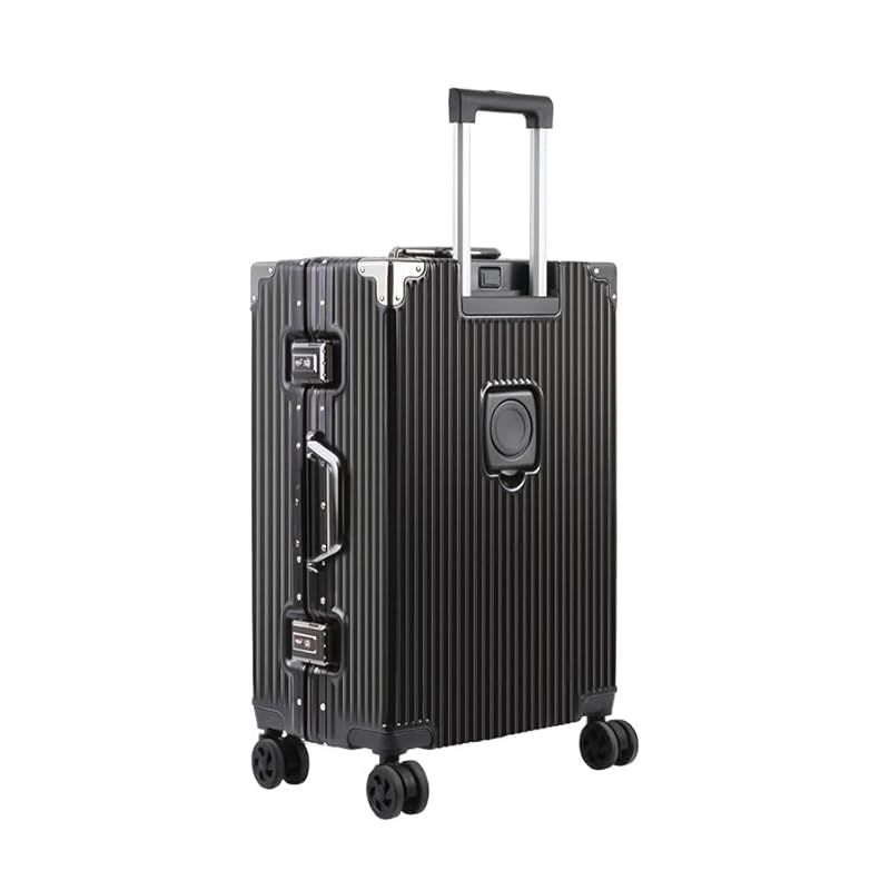Audwierr スーツケース キャリーケース キャリーバッグ 機内持ち込み 大型 軽量 静音 ダブルキャスター TSAロック搭載 大容量 耐衝撃 旅行 機内持ち込み ブラック Sサイズ 0