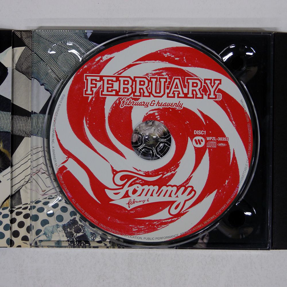 #トミーフェブラリー の #セカンドアルバム #初回限定 Tommy heavenly6「FEBRUARY & HEAVENLY （初回盤限定盤