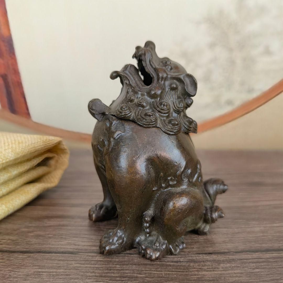 瑞獣三足両耳香炉 磁器香炉 香具 仏具 工芸品 装飾品 美術品 置物 瑞獣三足両耳香炉 磁器香炉 香具 仏具 工芸品 装飾品 美術