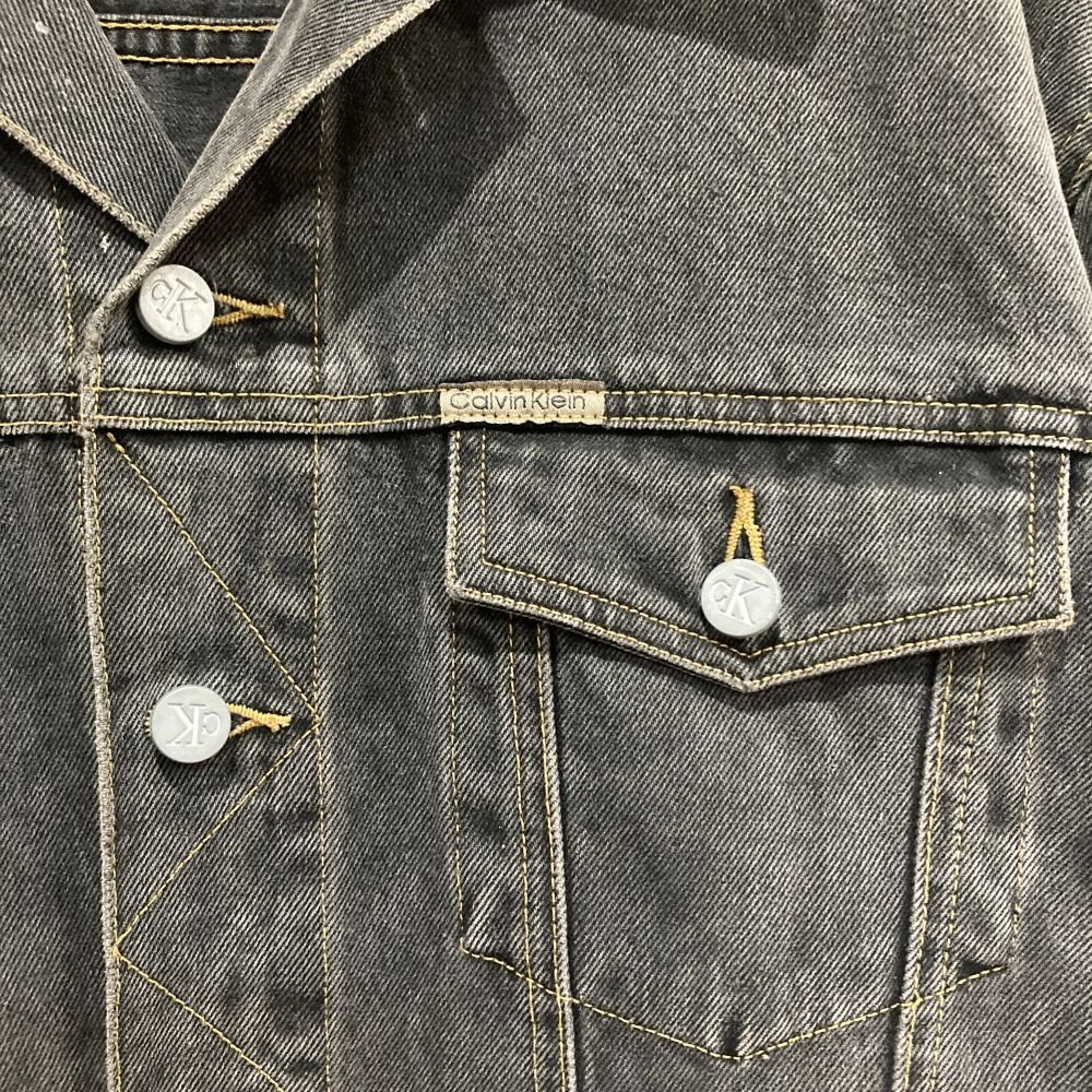 USA古着カルバンクラインCalvin Kleinドリズラージャケットベージュ CKカルバンクラインミリタリージャケットM65黒サンプリングvintage古着