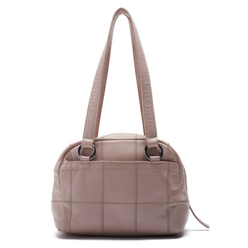 CHANEL チョコバー ミニボストンバック キャビアスキン ピンク