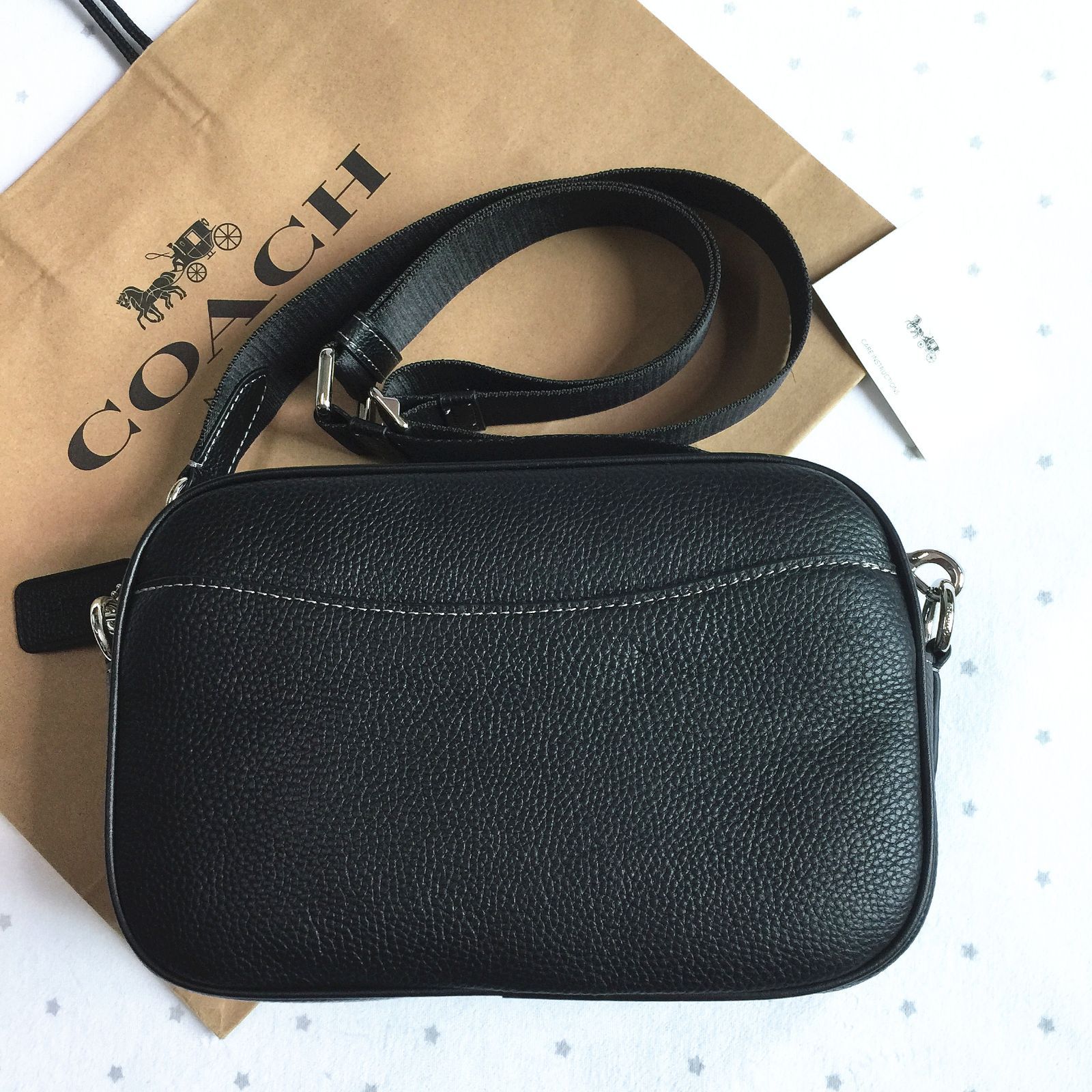 セール中】COACH コーチバッグ CJ509 ブラック ショルダーバッグ ...