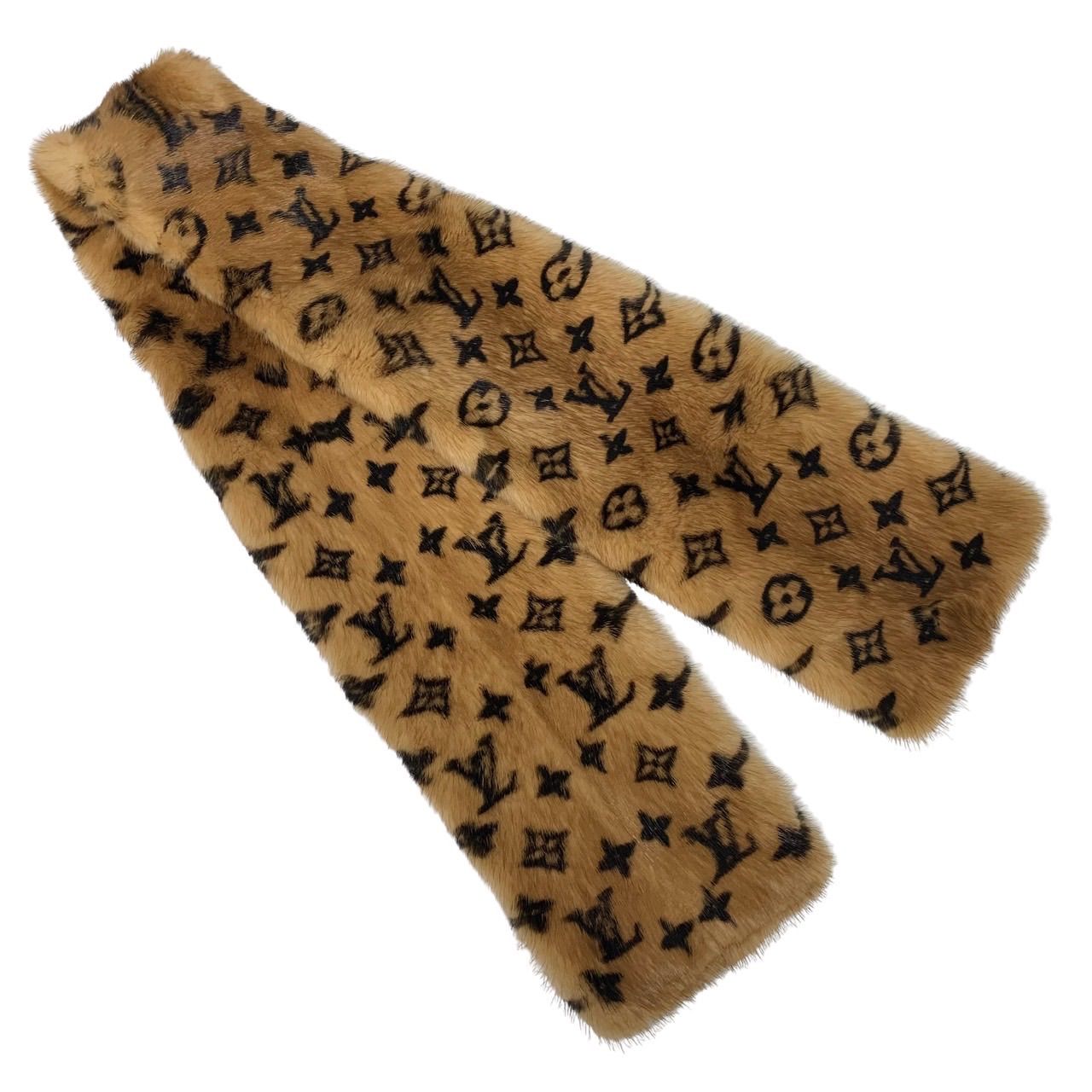 ルイヴィトン マフラー ミンク ブラウン 楽天市場】ミンクマフラー ルイヴィトンの通販
