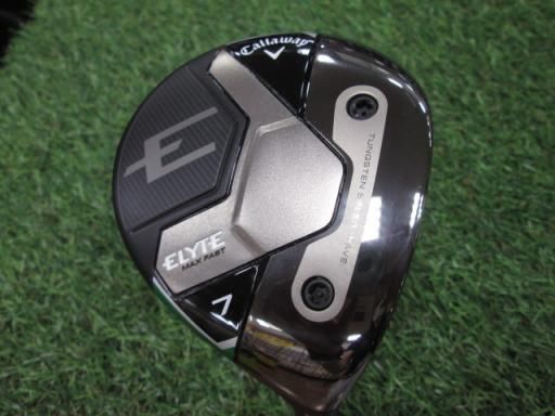 キャロウェイ ELYTE MAX FAST 7W レディース フェアウェイウッド FW LIN-Q GREEN 40 for CW ELYTE FW フレックスL レディース 女性用 右利き 右用 Bランク ゴルフクラブ