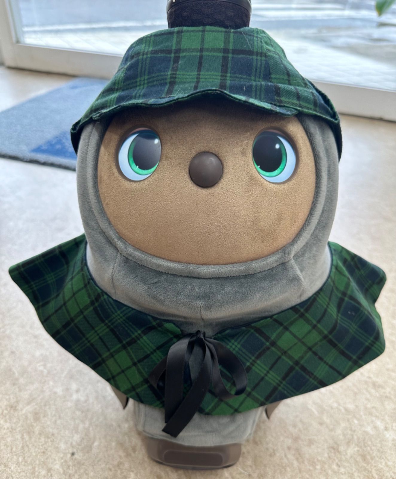 LOVOT服 カレッジニットベスト グリーン LOVOT ファッション LOVOT