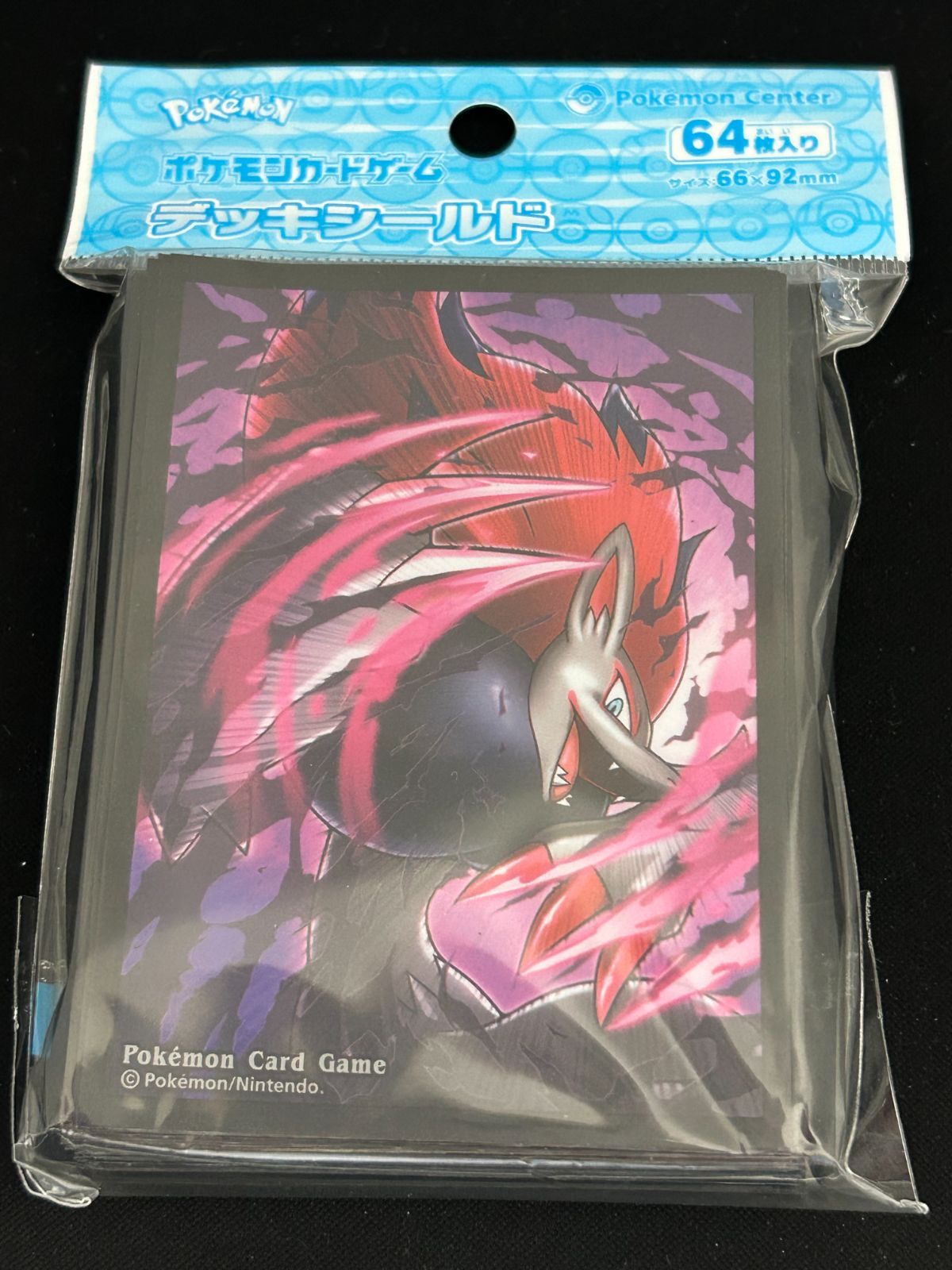 ポケカ サプライ デッキシールド スリーブ ゾロアーク ダーク
