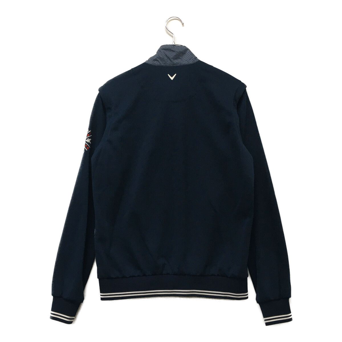 中古 メンズ キャロウェイ Callaway ブルゾン M 紺 ネイビー ダブル