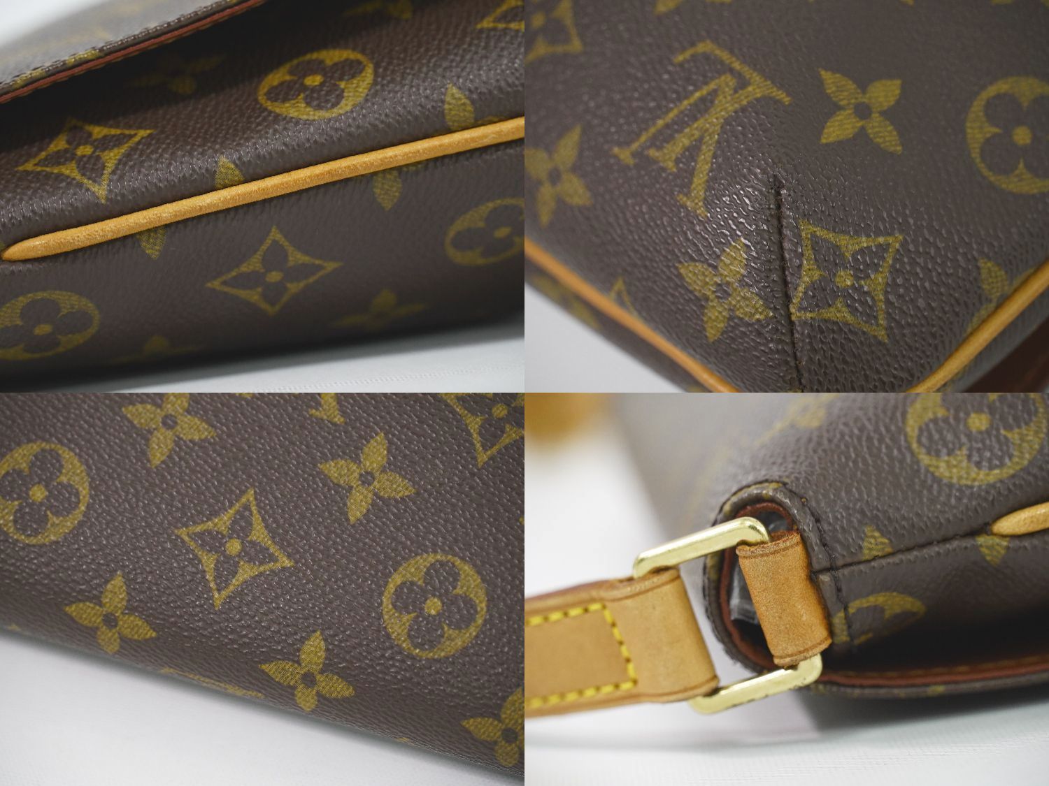 本物 ルイヴィトン LOUIS VUITTON LV ミュゼットタンゴ ショート ...