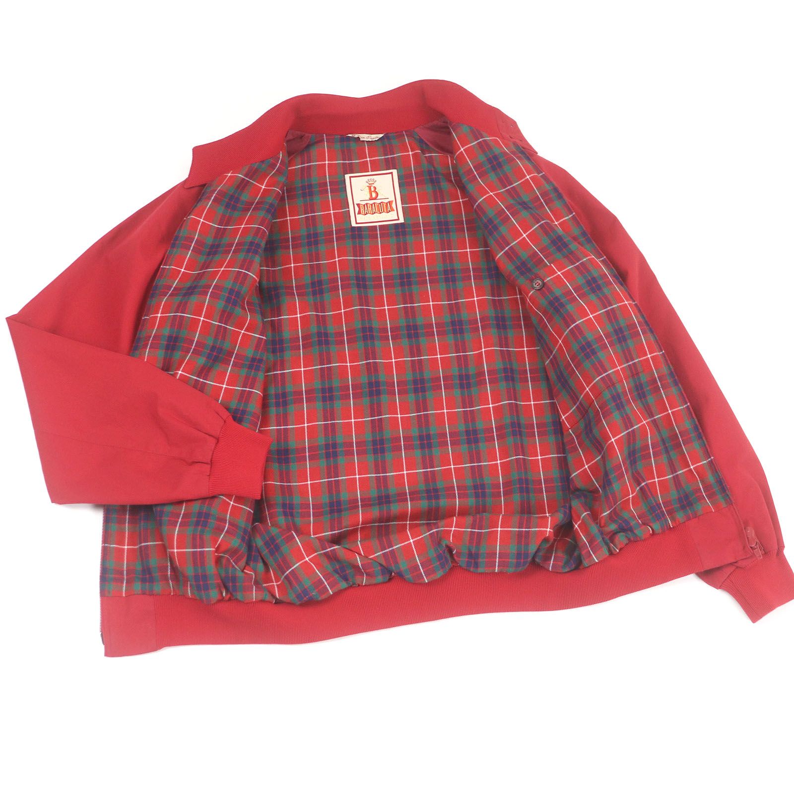 【希少】バラクータ　スイングトップ　ブルゾン　タータンチェック　大きいサイズ 超希少44サイズ!!バラクータ BARACUTA スウィングトップ G9
