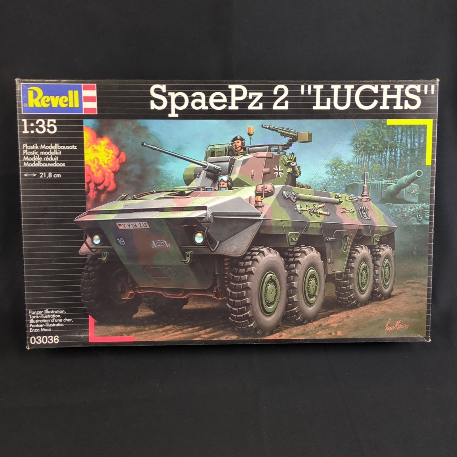輸入キット 未開封品 レベル Revell 03036 1|35 SpPz 2 Luchs SpaePz 2 ルクス
