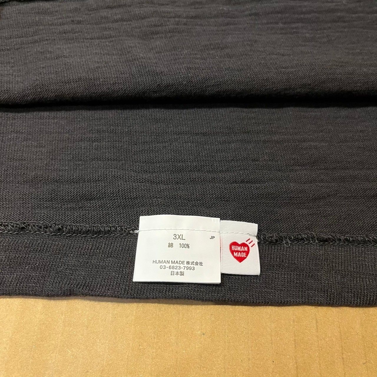 Human Made Offline Store Exclusive Graphic T-Shirt Black 3XL 