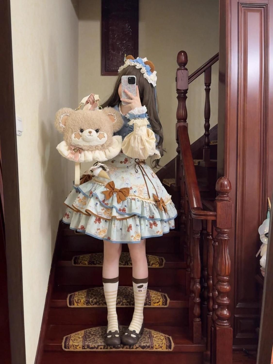 清新で若々しい少女感あふれるデザイン 可愛くて甘いロリ
