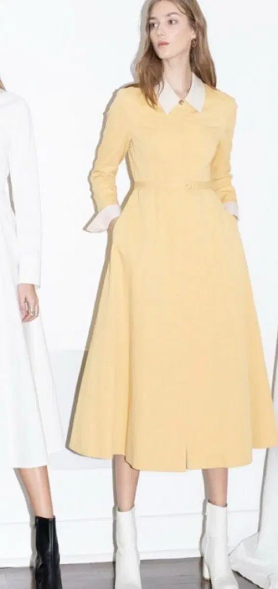 ANDYOU サンタモニカ ONE PIECE 허니 YELLOW