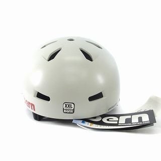バーン BERN MACON ヘルメット 自転車 スノーボード スケートボード スポーツ bern-macon-SLG ライトグレー XXL