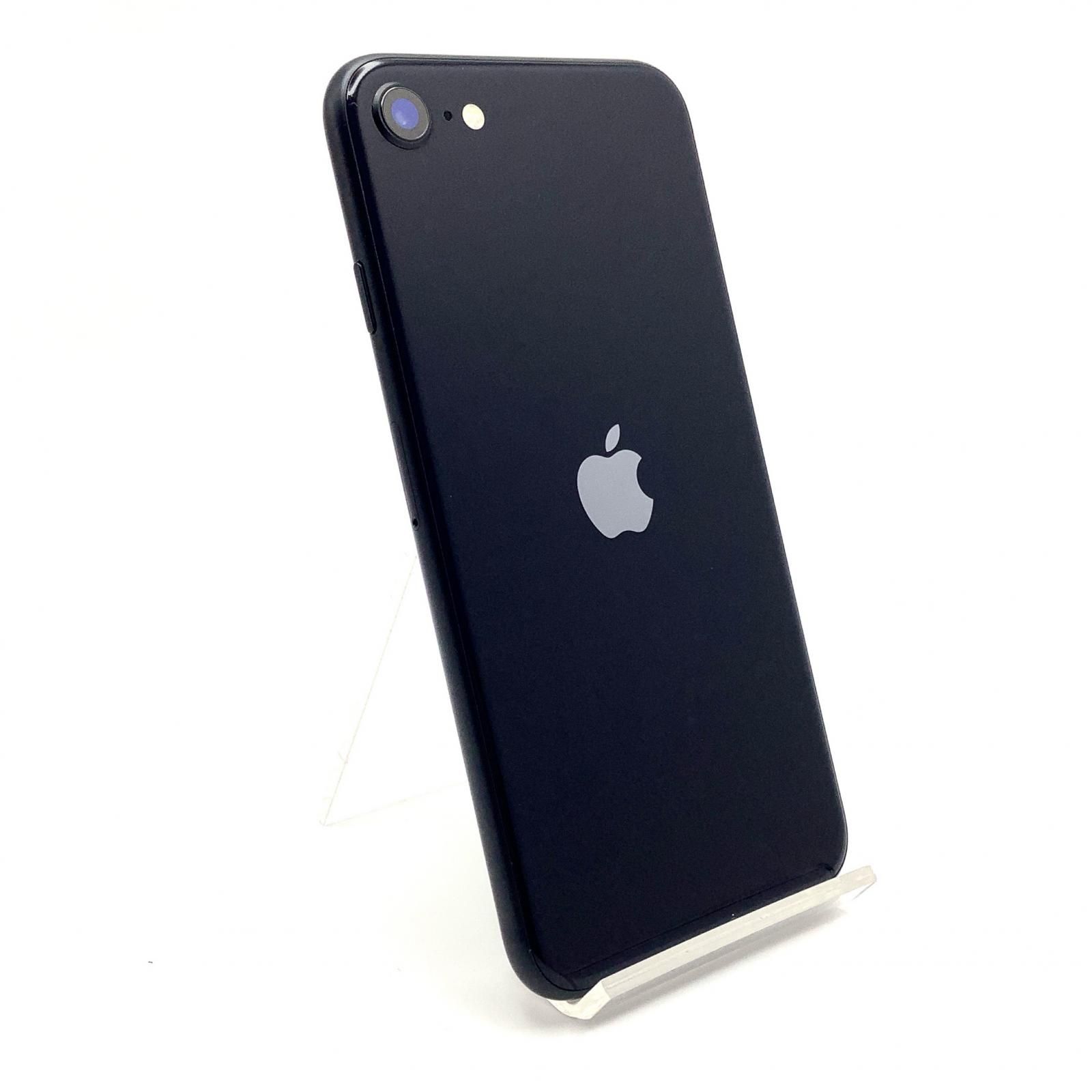 全額返金保証 最速発送 Apple iPhone SE 第3世代 256GB ミッドナイト SIMフリー 白ロム 動作 済 80%
