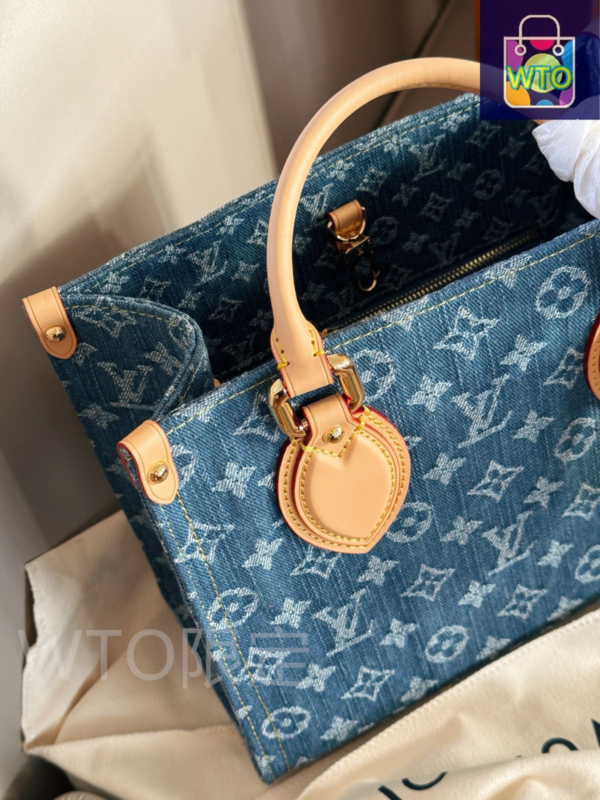 今日特価】Louis Vuitton ルイヴィトン オンザゴーショッピング
