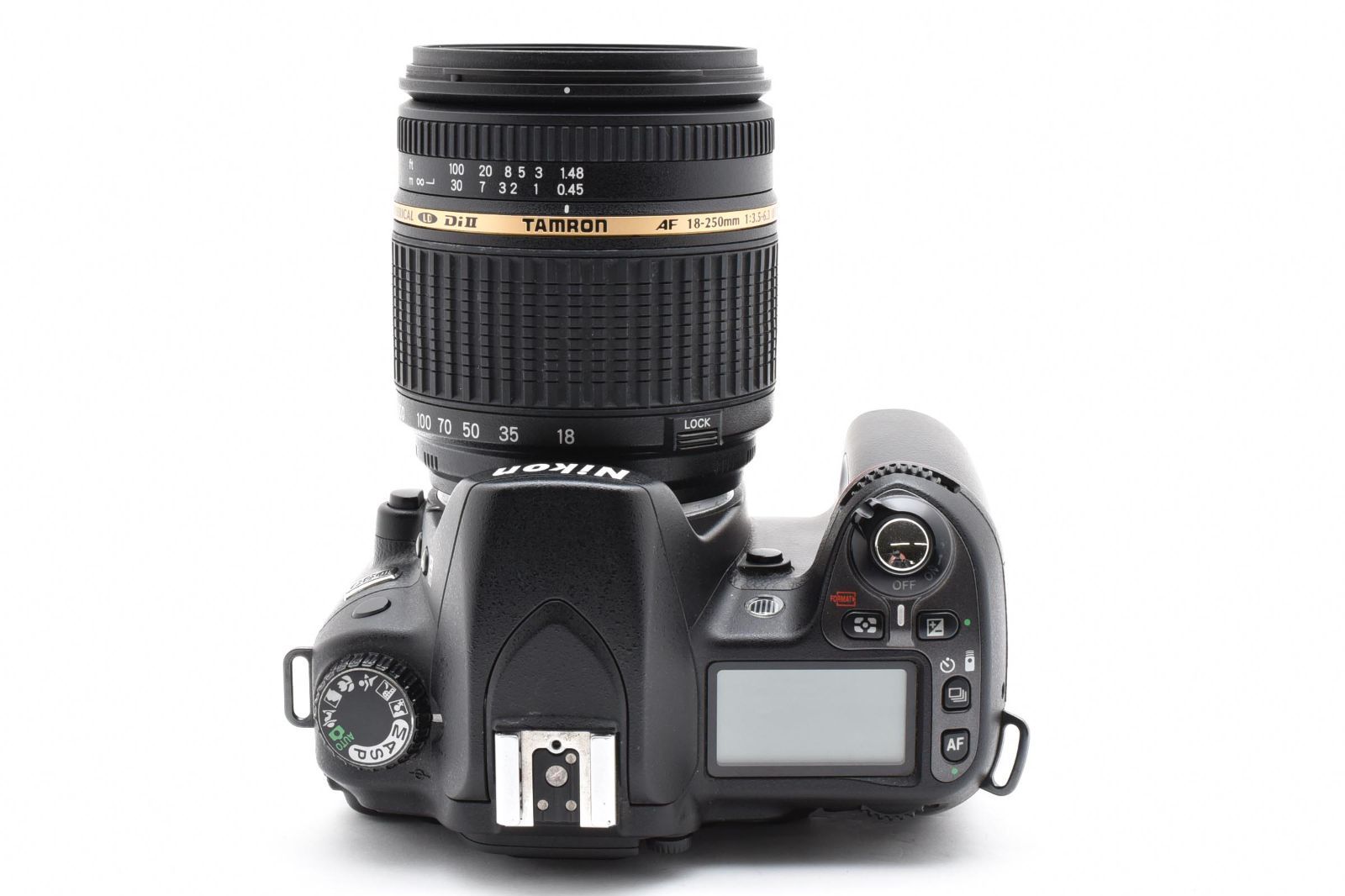 動作良好】Nikon D80 ボディ＋TAMRON AF 18-250mm F3.5-6.3 DiⅡ A18
