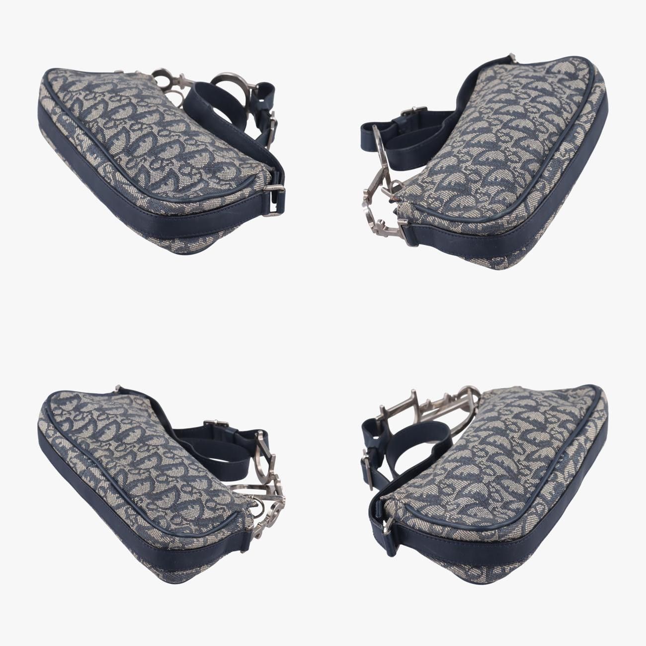 クリスチャンディオールChristian Diorトロッターネイビー×グレージャガードBO M 0044 WWW_OLIVIERBERNSTEIN_COM