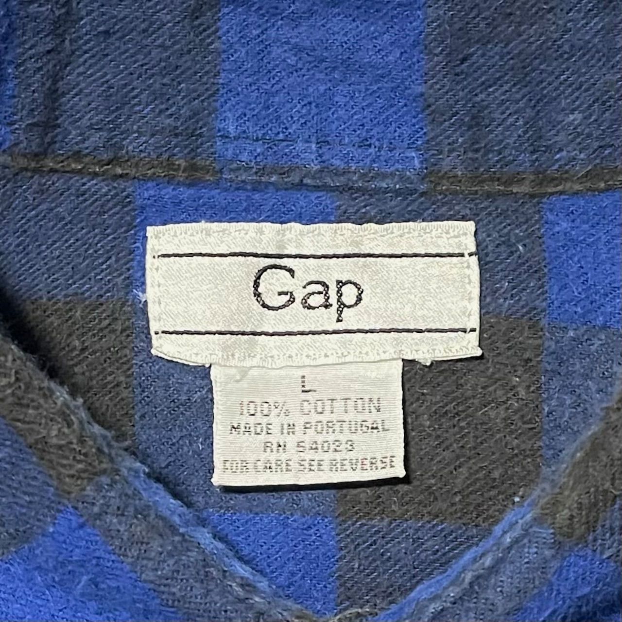 1990's "OLD GAP" チェック ネルシャツ