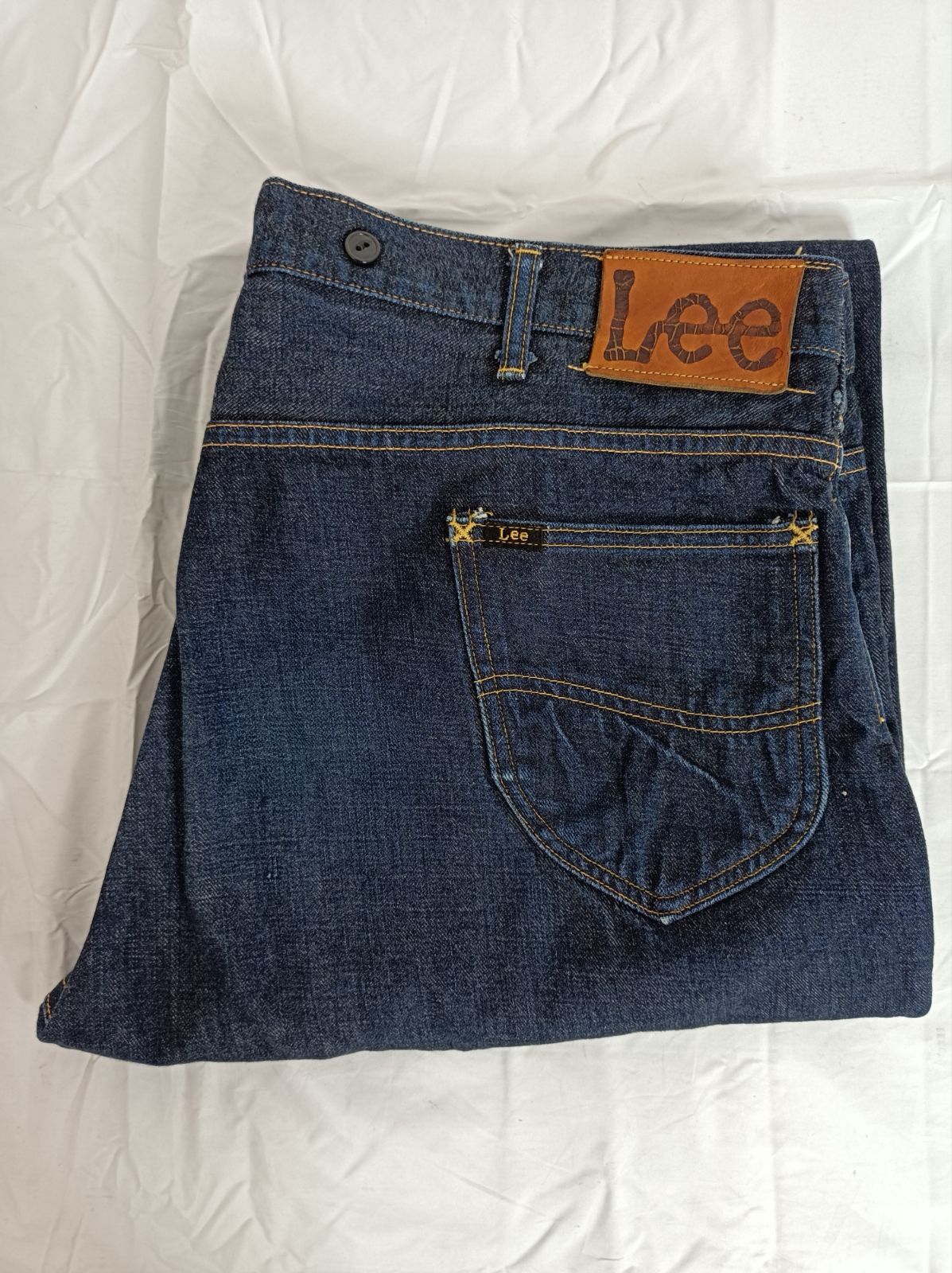 【02】☆ビッグサイズ 美品☆Lee L’ECHOPPE 別注 PIERROT DENIM PANTS ピエロデニムパンツ LB0057 サイズ 40【4180】