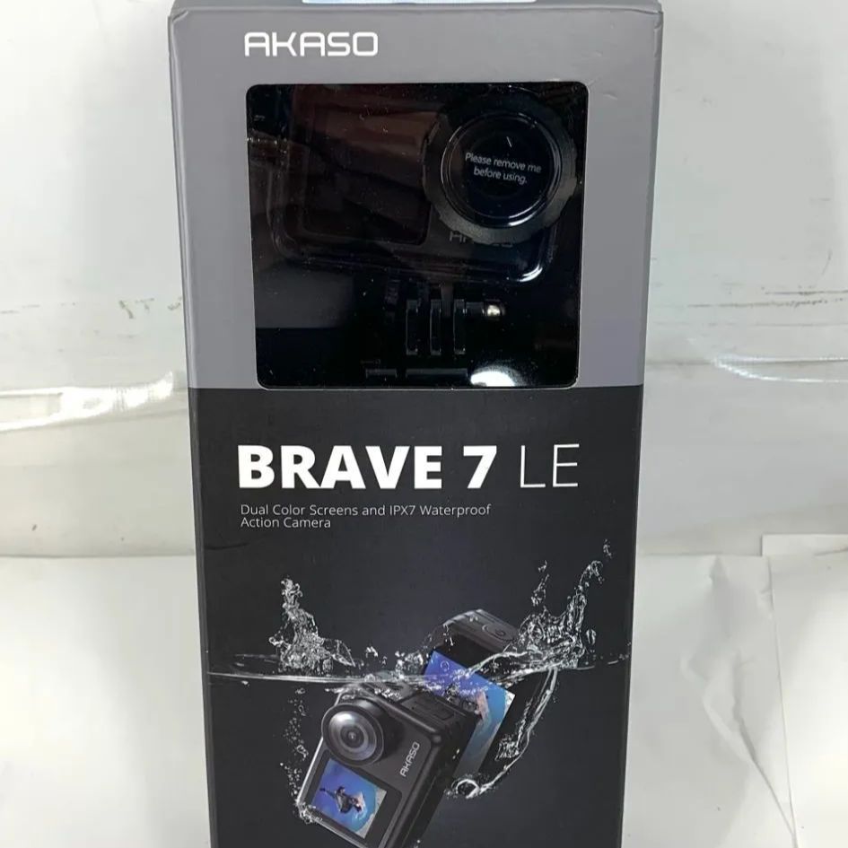 開封済・未使用品】AKASO ( アカソ ) Brave 7 LE アクションカメラ 4K