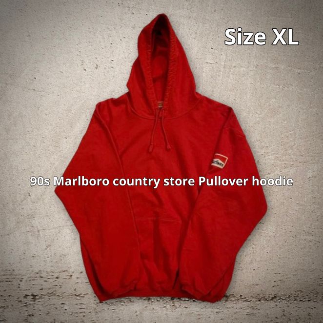 90s Marlboro country store Pullover hoodie マルボロ プルオーバー 