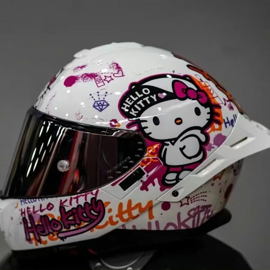 MESUCAヘルメット Hello kittyキャラクター フルフェイス - メルカリ