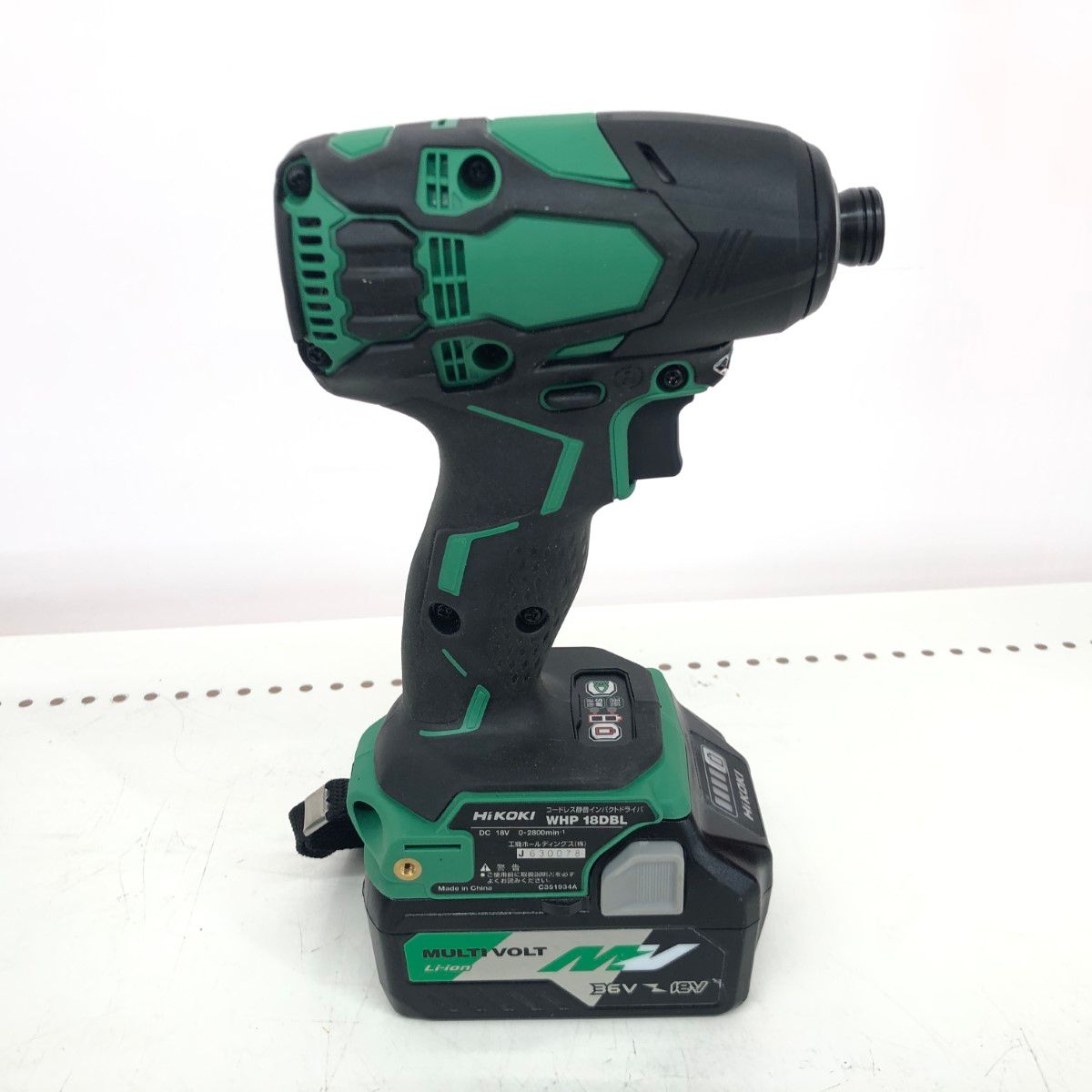 ДД【中古】HiKOKI ハイコーキ インパクトドライバ未使用品(S) 充電器  