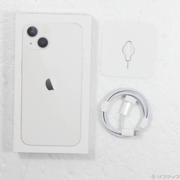 iPhone13 256G スターライト ジャンク ムスビー｜iPhone13 256GB スターライト MLNJ3J/A SoftBank版SIM