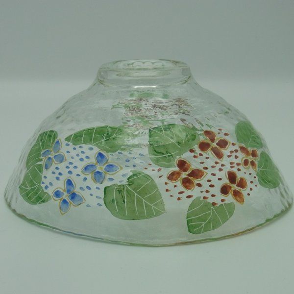 抹茶碗　朝顔　八木海峰作　新品　化粧箱入 八木海峰作 京焼 手描き抹茶茶碗（ひょっとこ）｜抹茶道具｜京