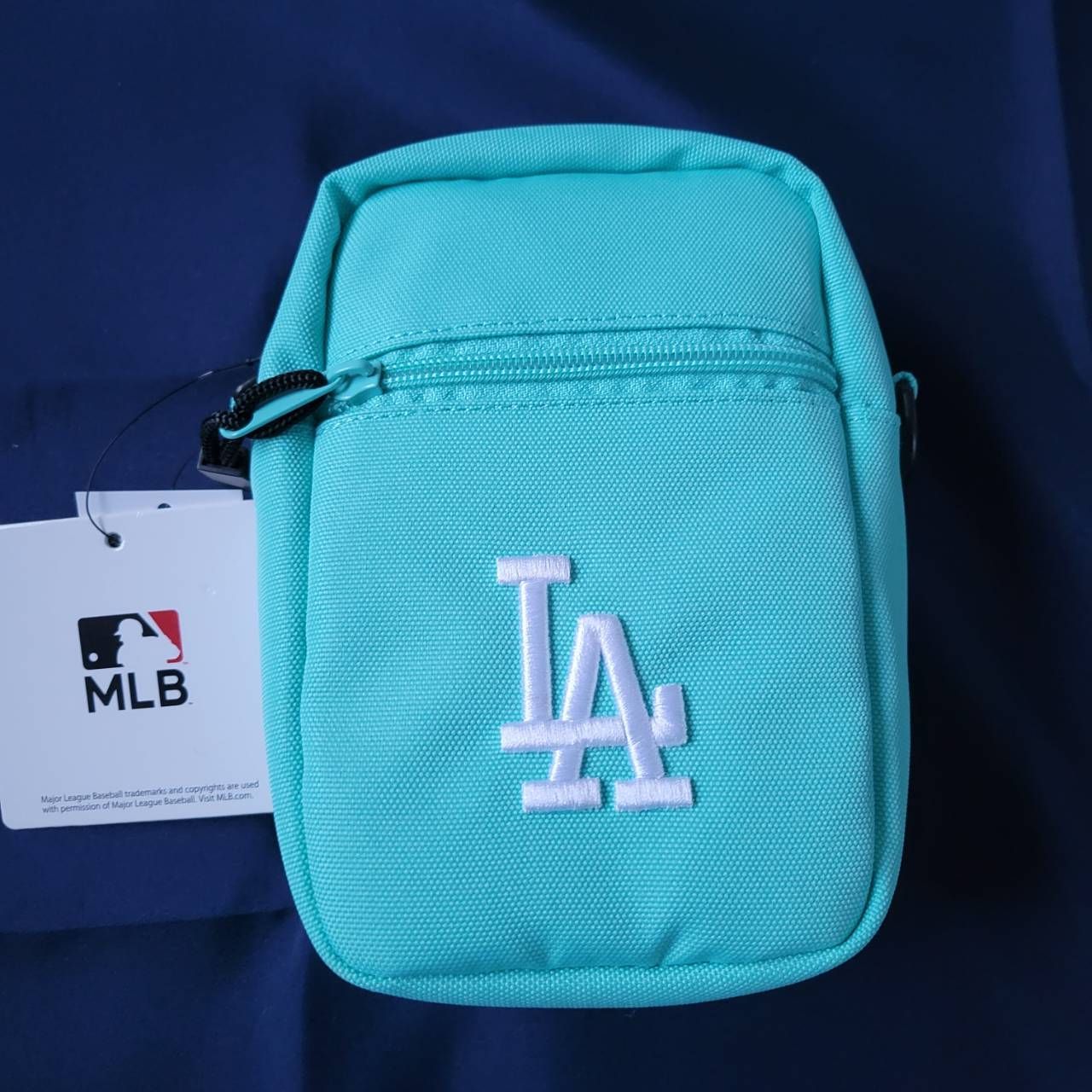 MLB ロサンゼルス・ドジャース ミニトートバッグ ストライプ