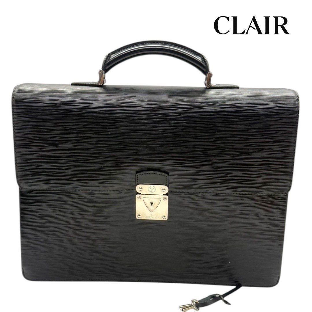 美品✨ルイヴィトン エピ ラギート ブリーフケース ビジネスバッグ ブラック ルイヴィトン ラギート エピ ブリーフケース ビジネスバッグ